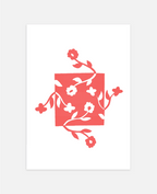 Blossoming Frame art print wall art poster | KOTIKINC