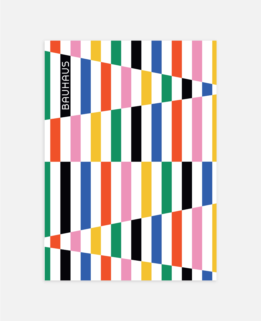 Bauhaus  multicolor poster