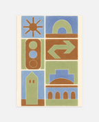 City Motifs art print wall art poster | KOTIKINC