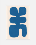 Blue Harmony art print wall art poster | KOTIKINC — view 5
