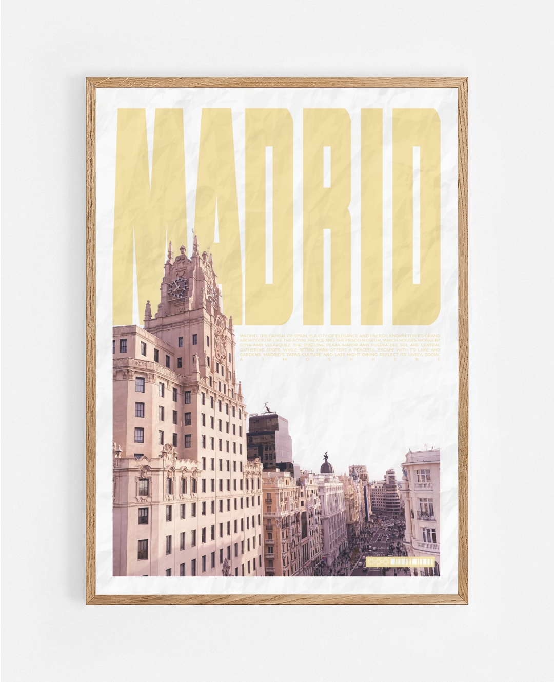 Постер Мадрид
