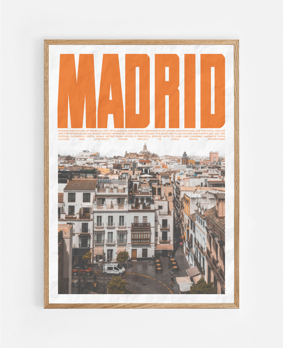 Постер Мадрид