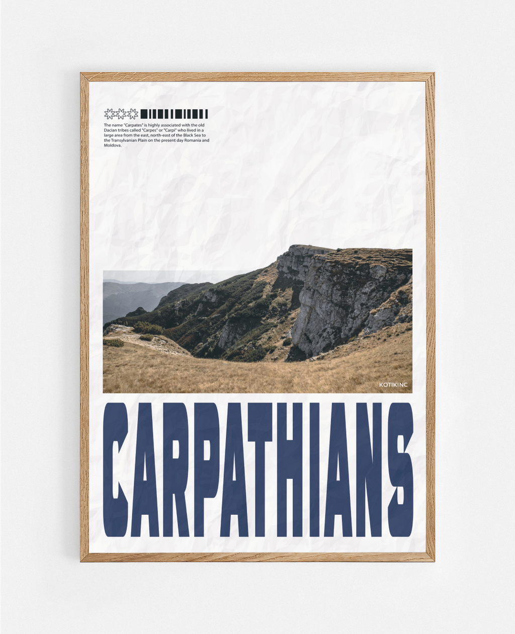 Карпати art print wall art poster | KOTIKINC — view 5