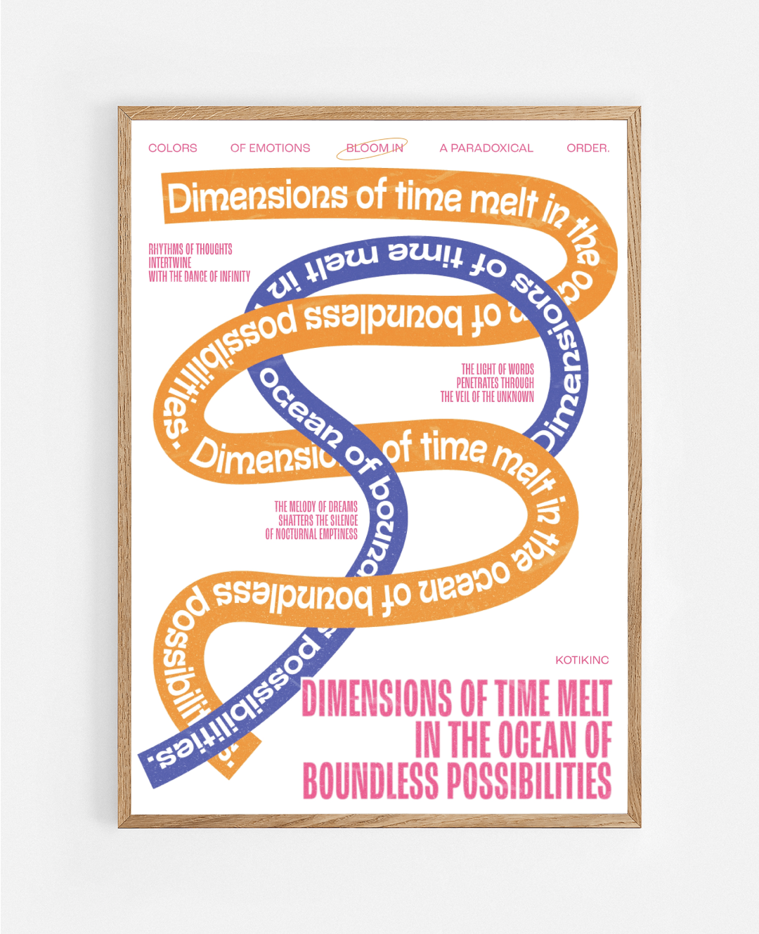 Постер Dimensions of Time