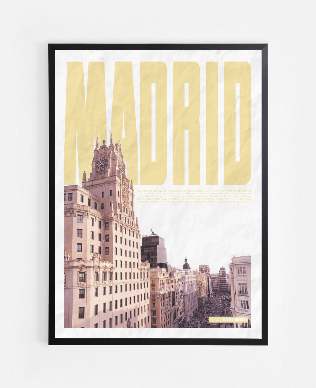 Постер Мадрид