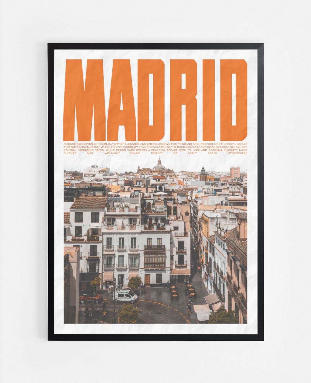 Постер Мадрид