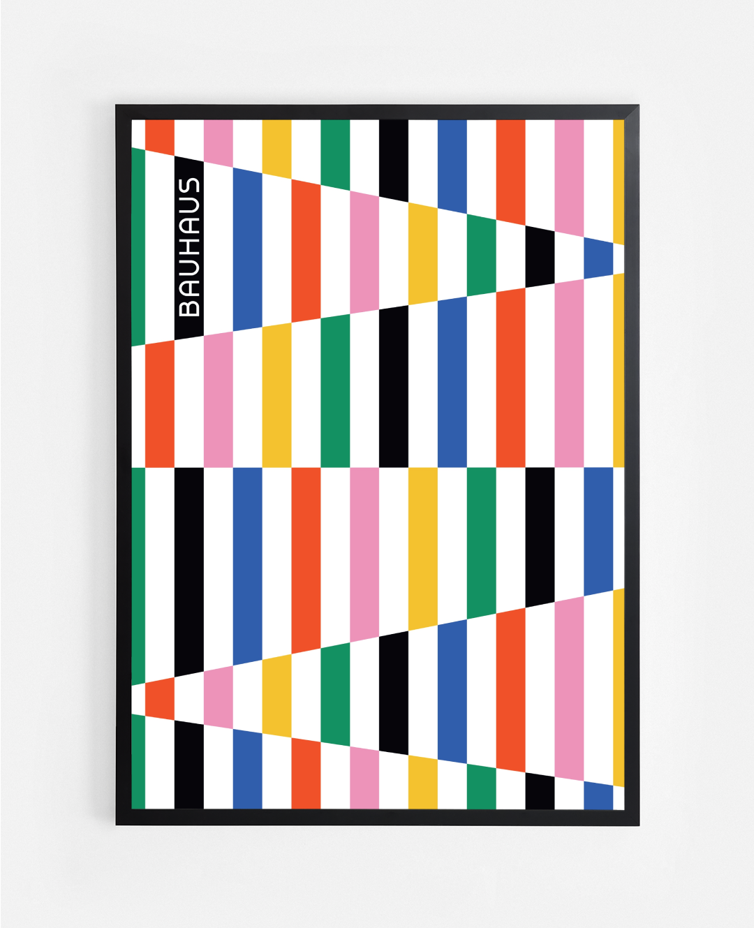 Bauhaus  multicolor poster