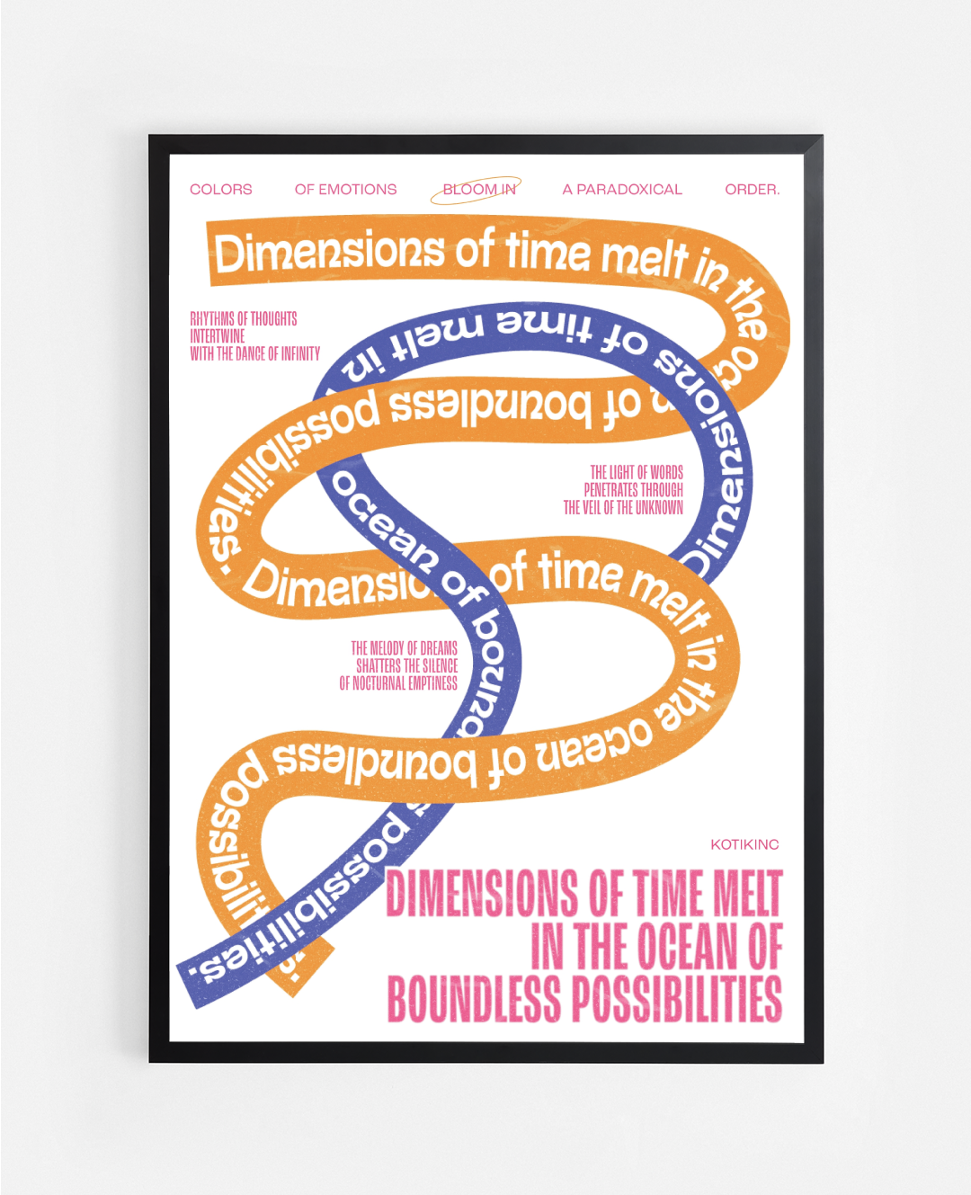 Постер Dimensions of Time