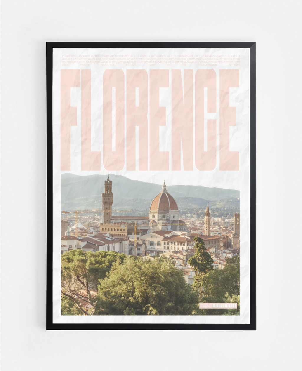 Постер Флоренція
