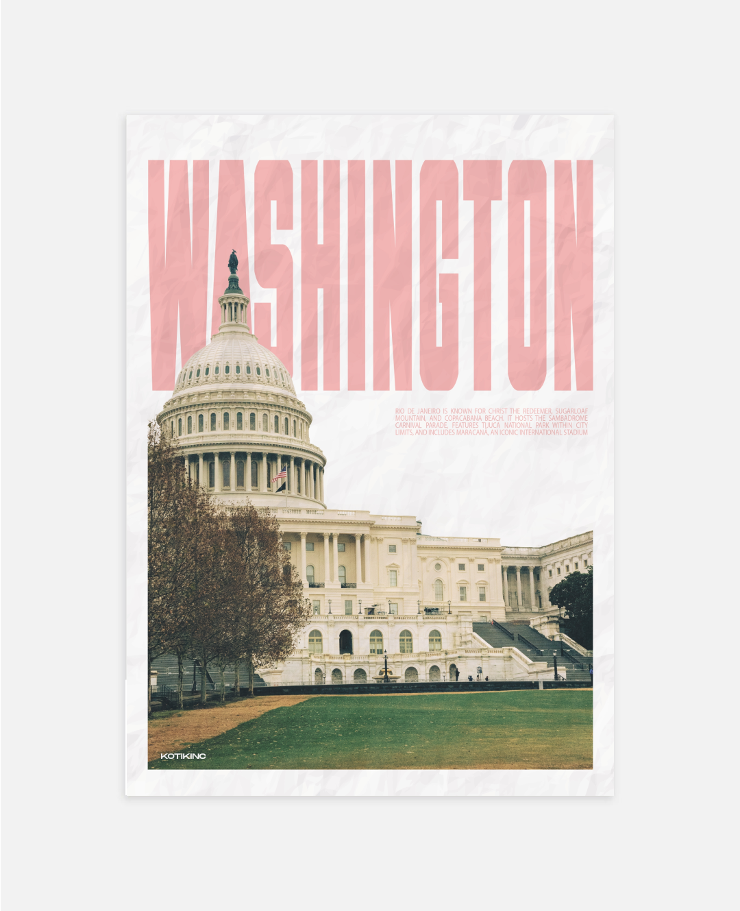 Постер Вашингтон