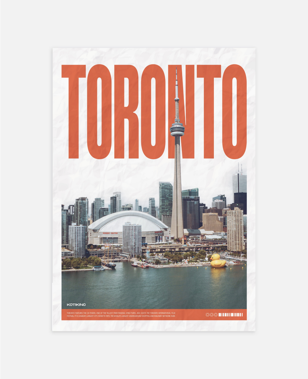 Торонто art print wall art poster | KOTIKINC