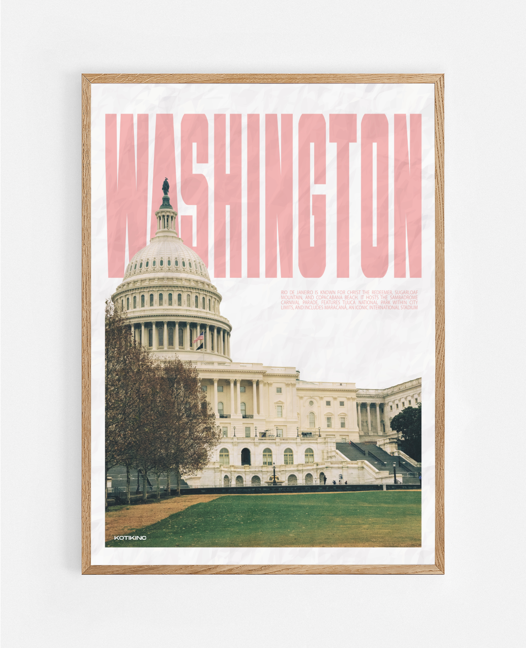 Постер Вашингтон