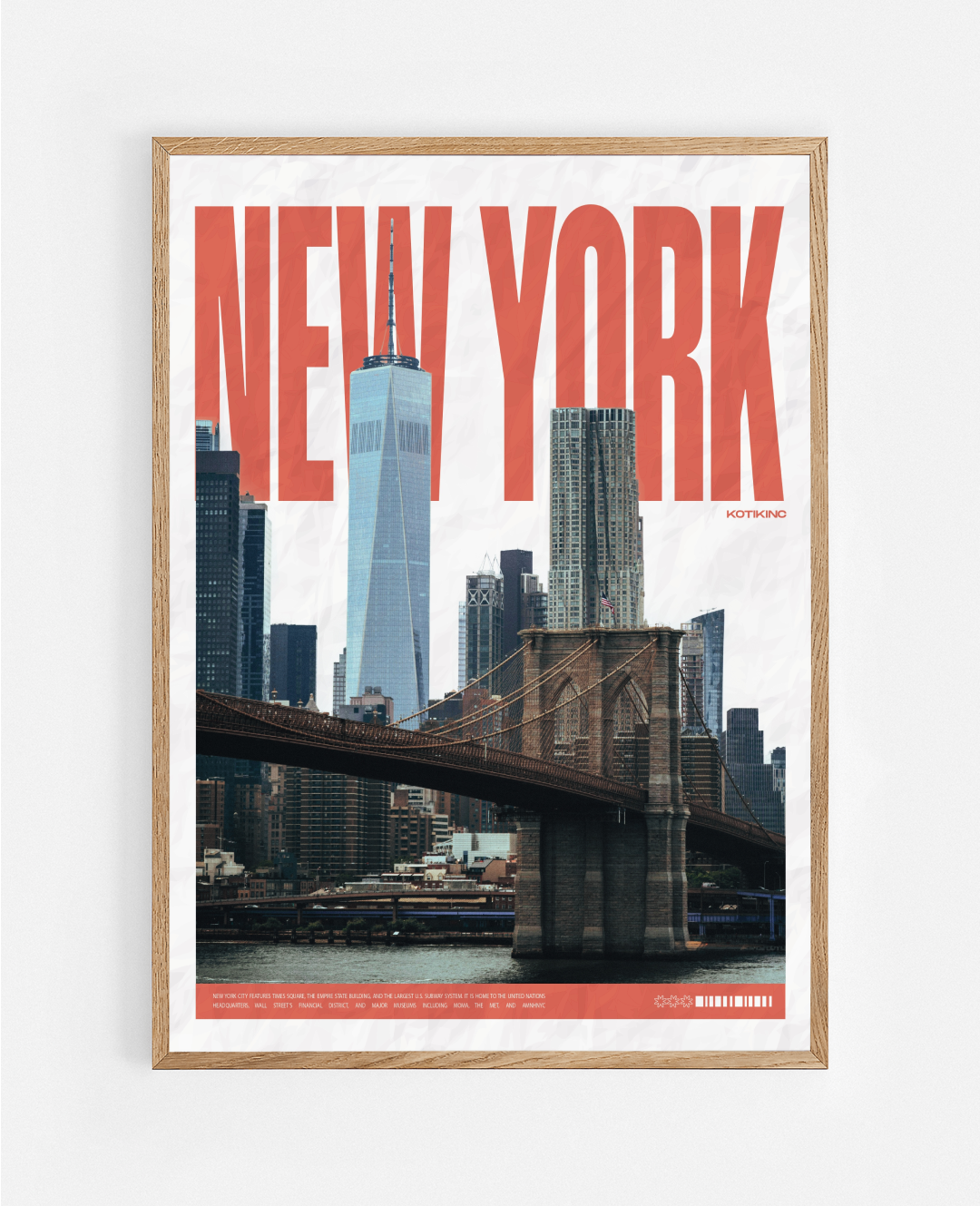Постер Нью Йорк