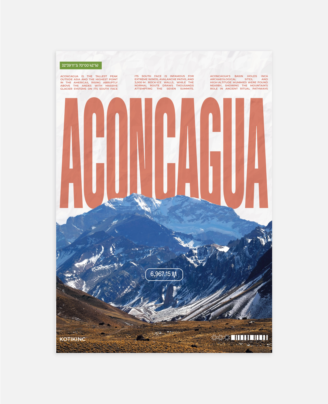 Постер Аконкагуа