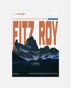 Fitz Roy mountain art print wall art poster | KOTIKINC