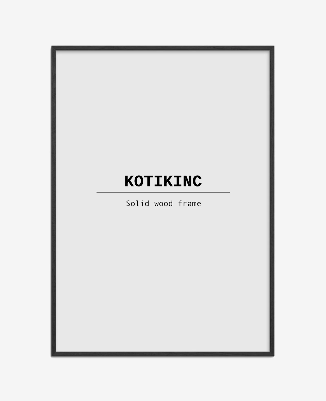 Poster Frame – KOTIKINC