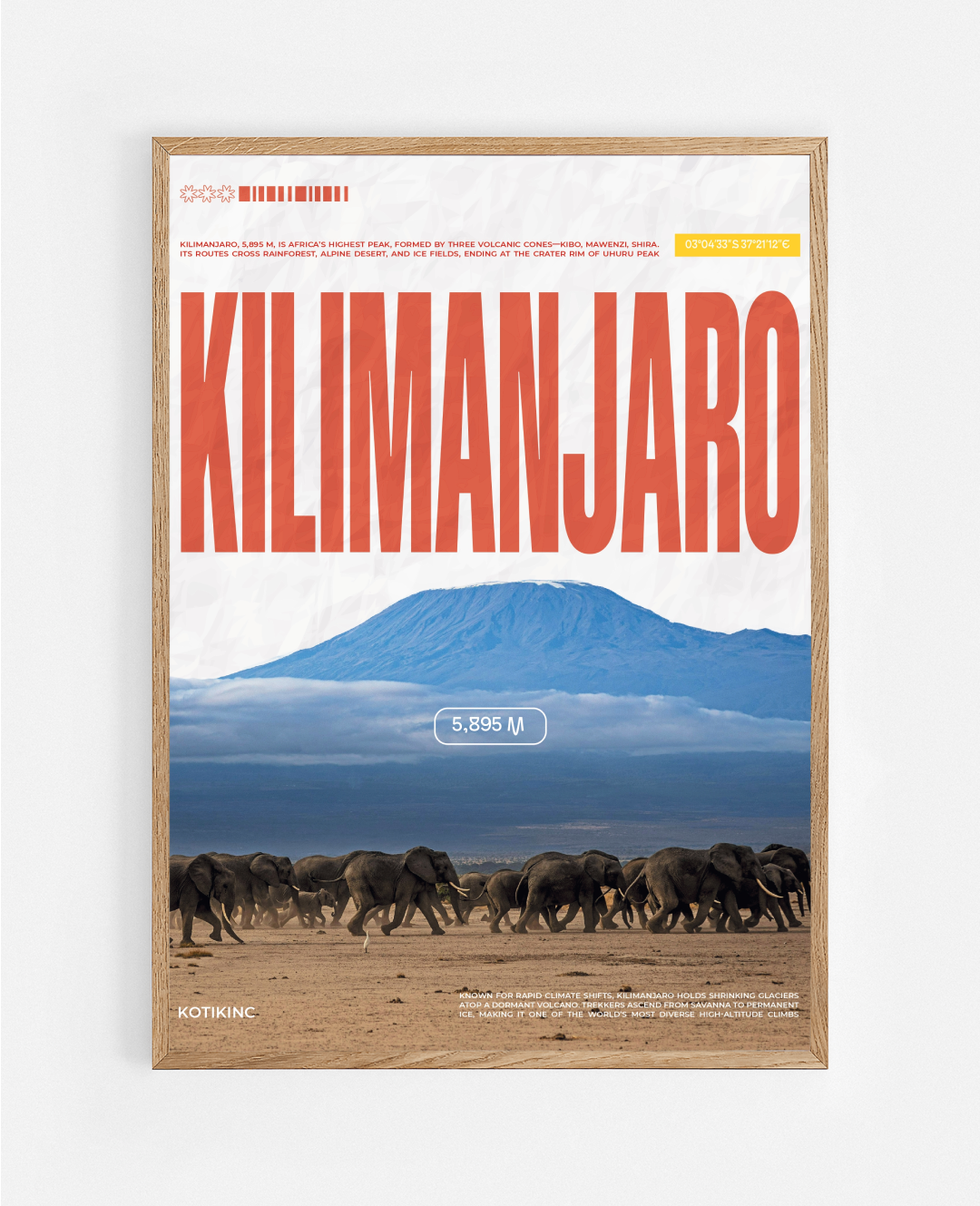 Постер Кіліманджаро