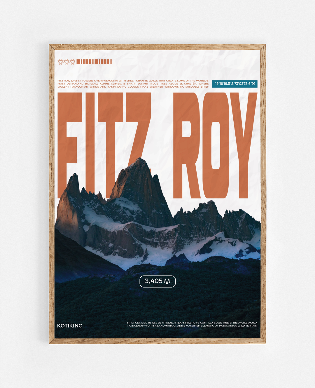 Постер Фіц Рой (Чальтен)