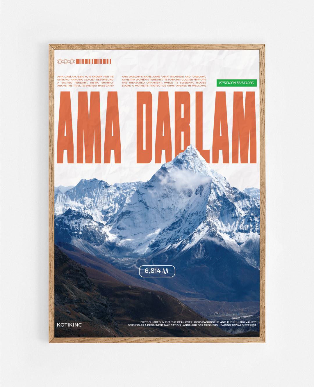 Постер Ама-Даблам