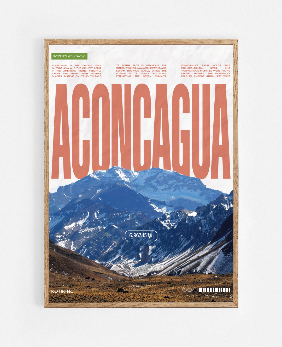 Постер Аконкагуа