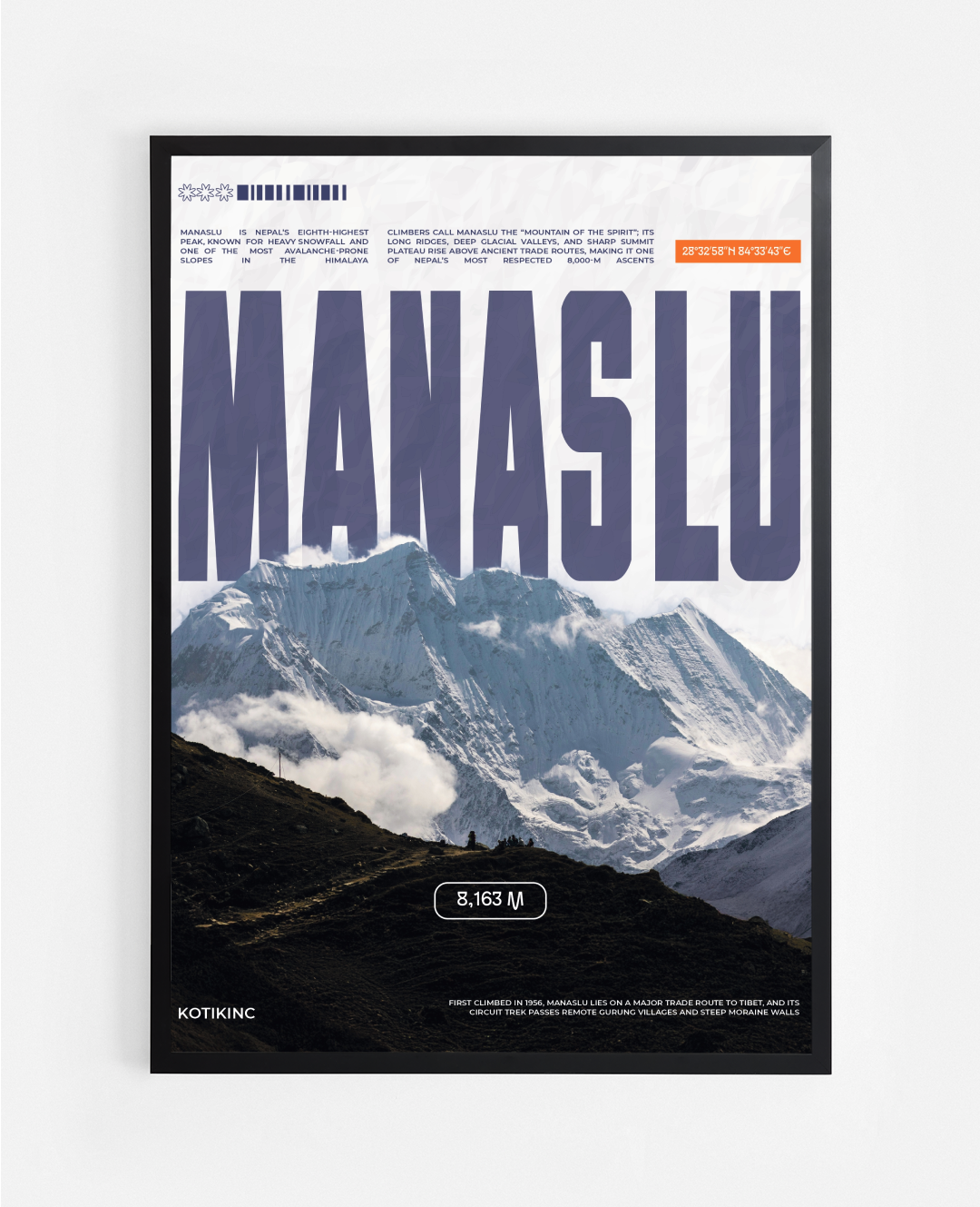 Постер Манаслу