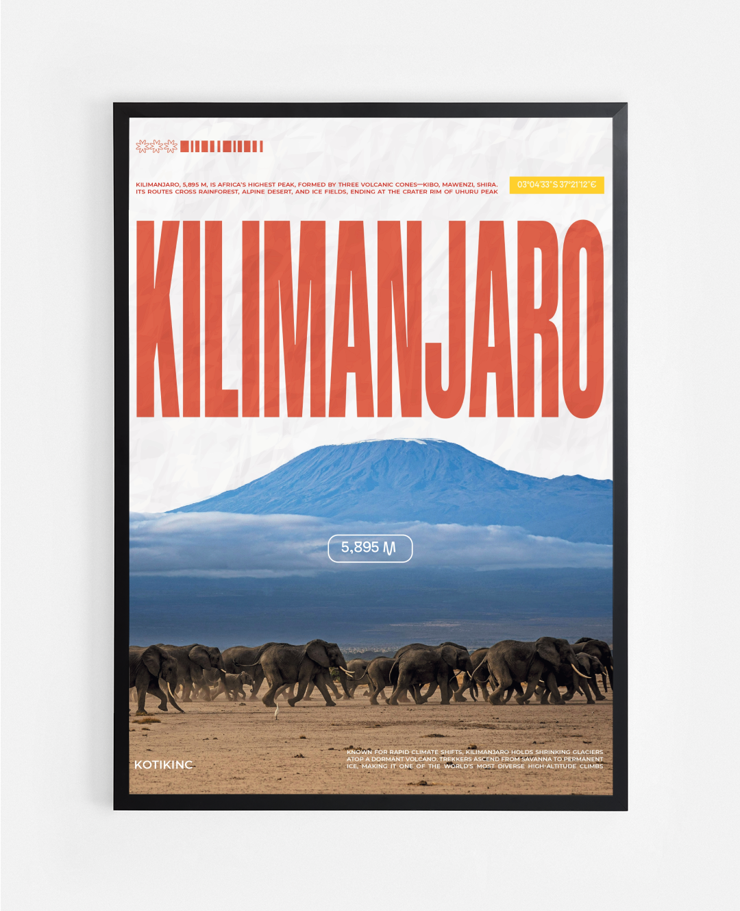 Постер Кіліманджаро