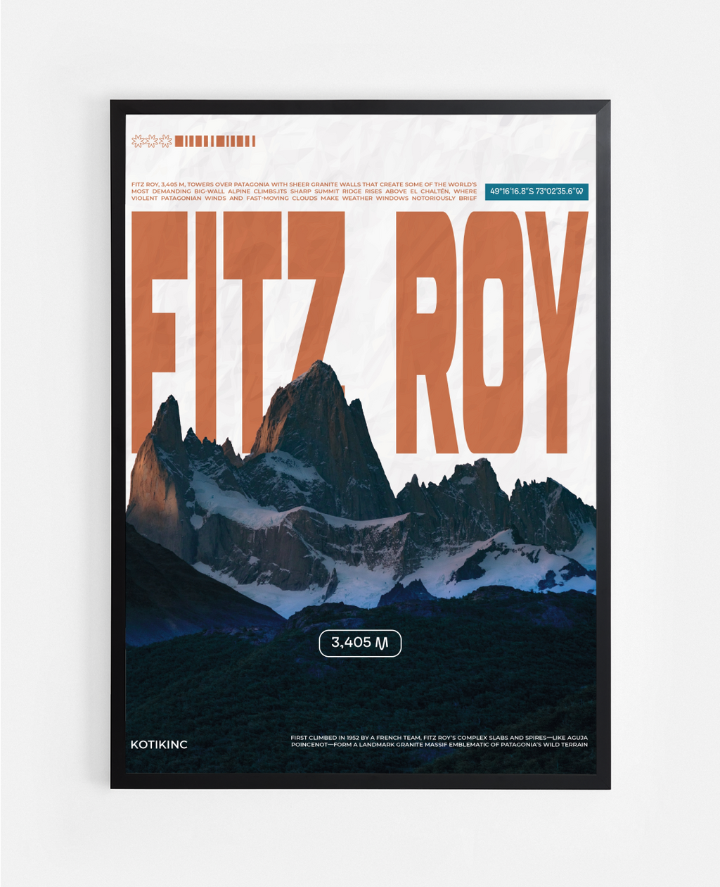 Постер Фіц Рой (Чальтен)