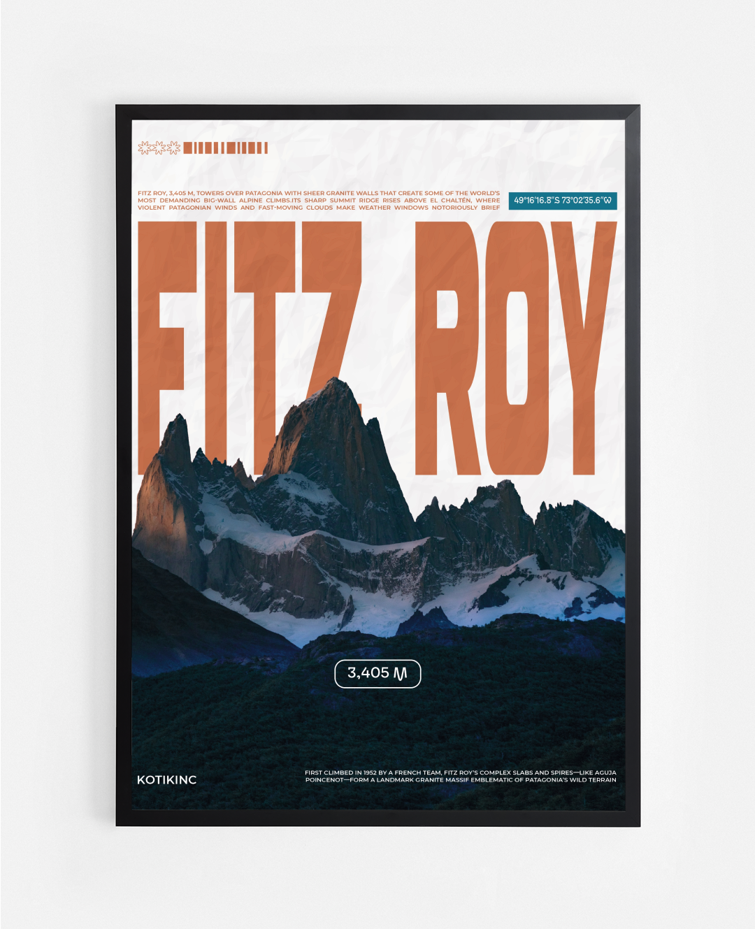 Постер Фіц Рой (Чальтен)