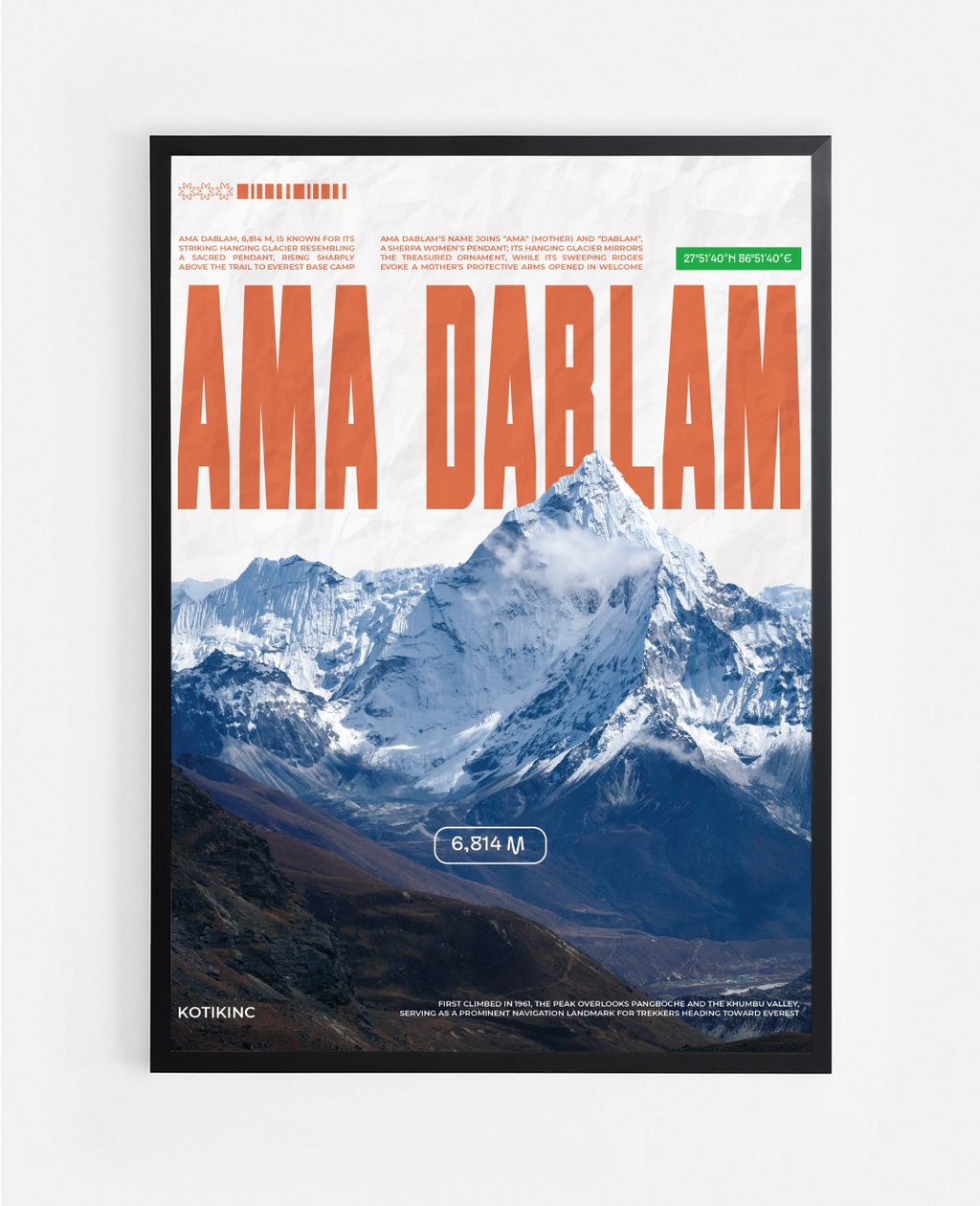 Постер Ама-Даблам