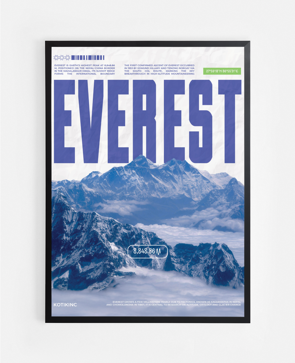 Постер Еверест (Джомолунґма)
