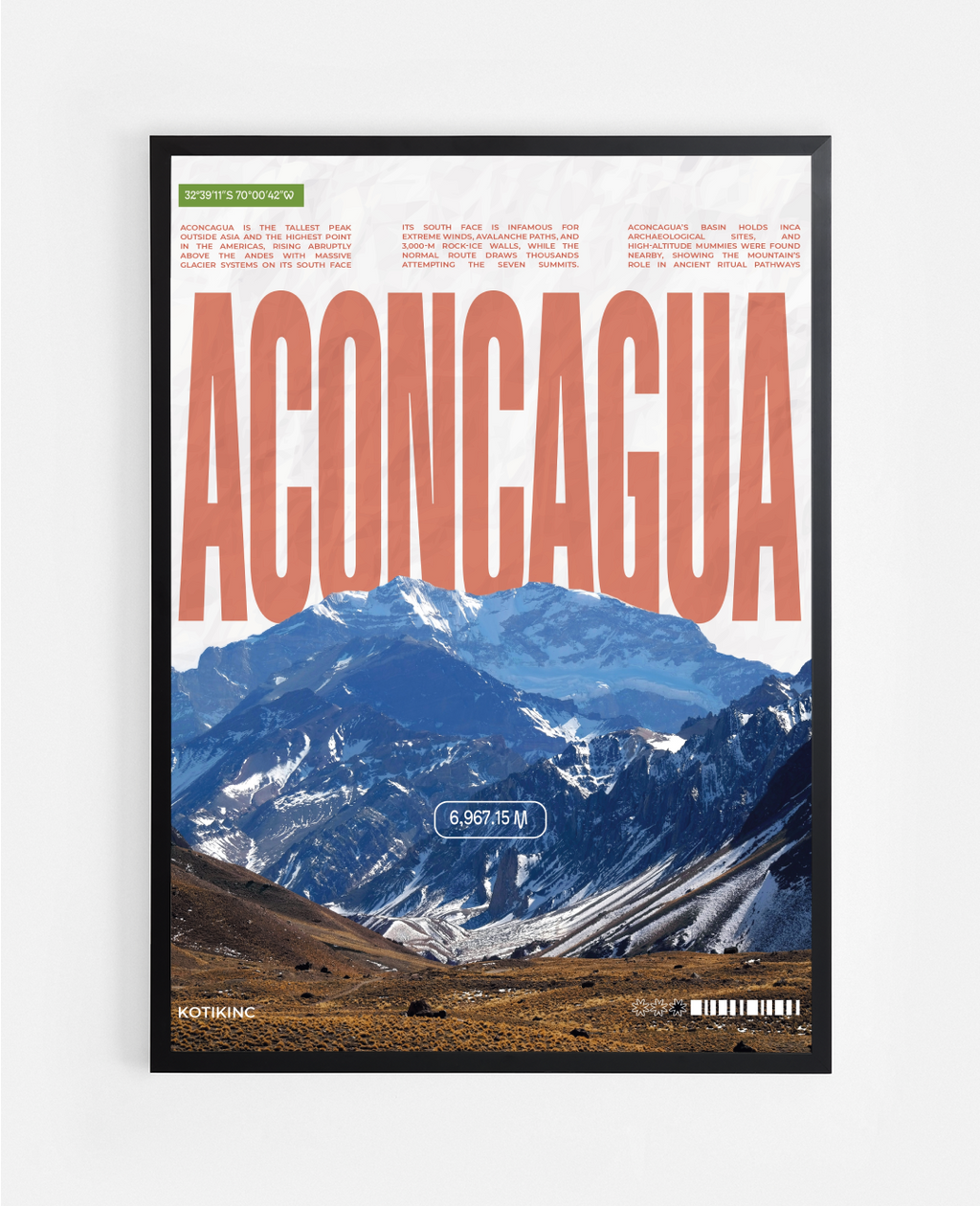 Постер Аконкагуа