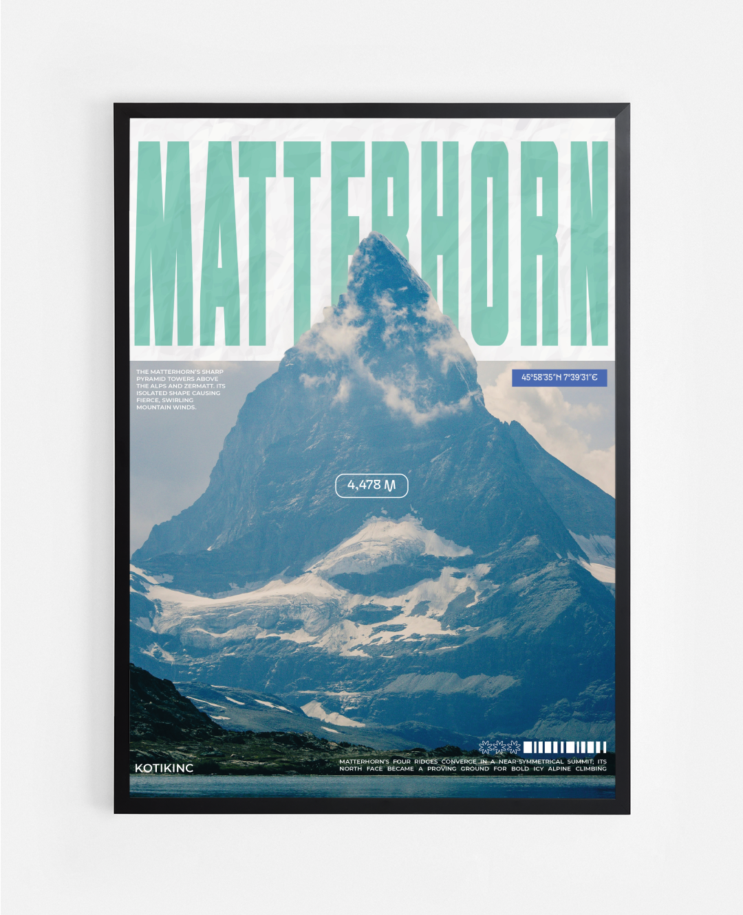 Постер Маттергорн