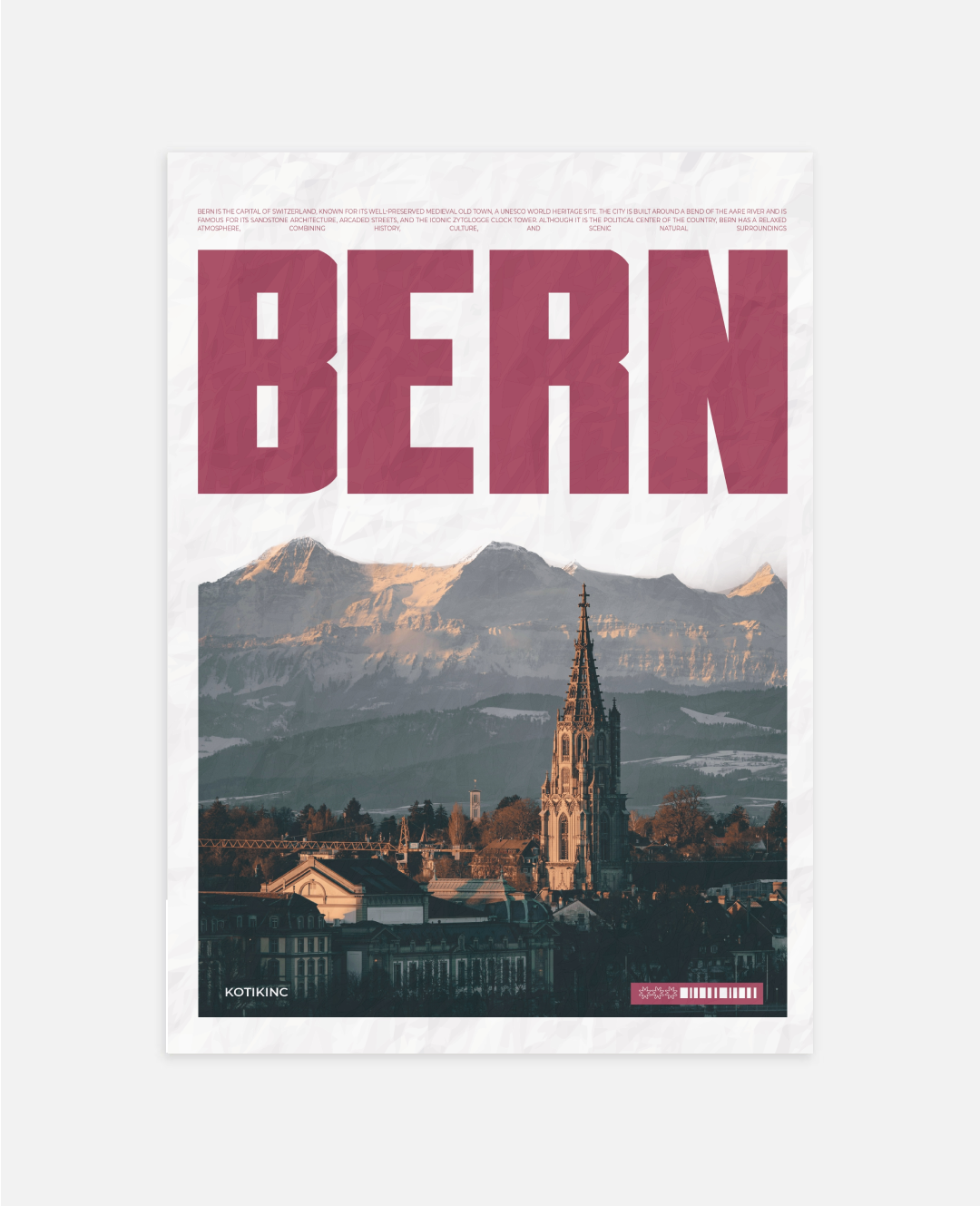 Bern art print wall art poster | KOTIKINC