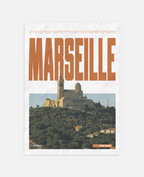 Marseille city art print wall art poster | KOTIKINC