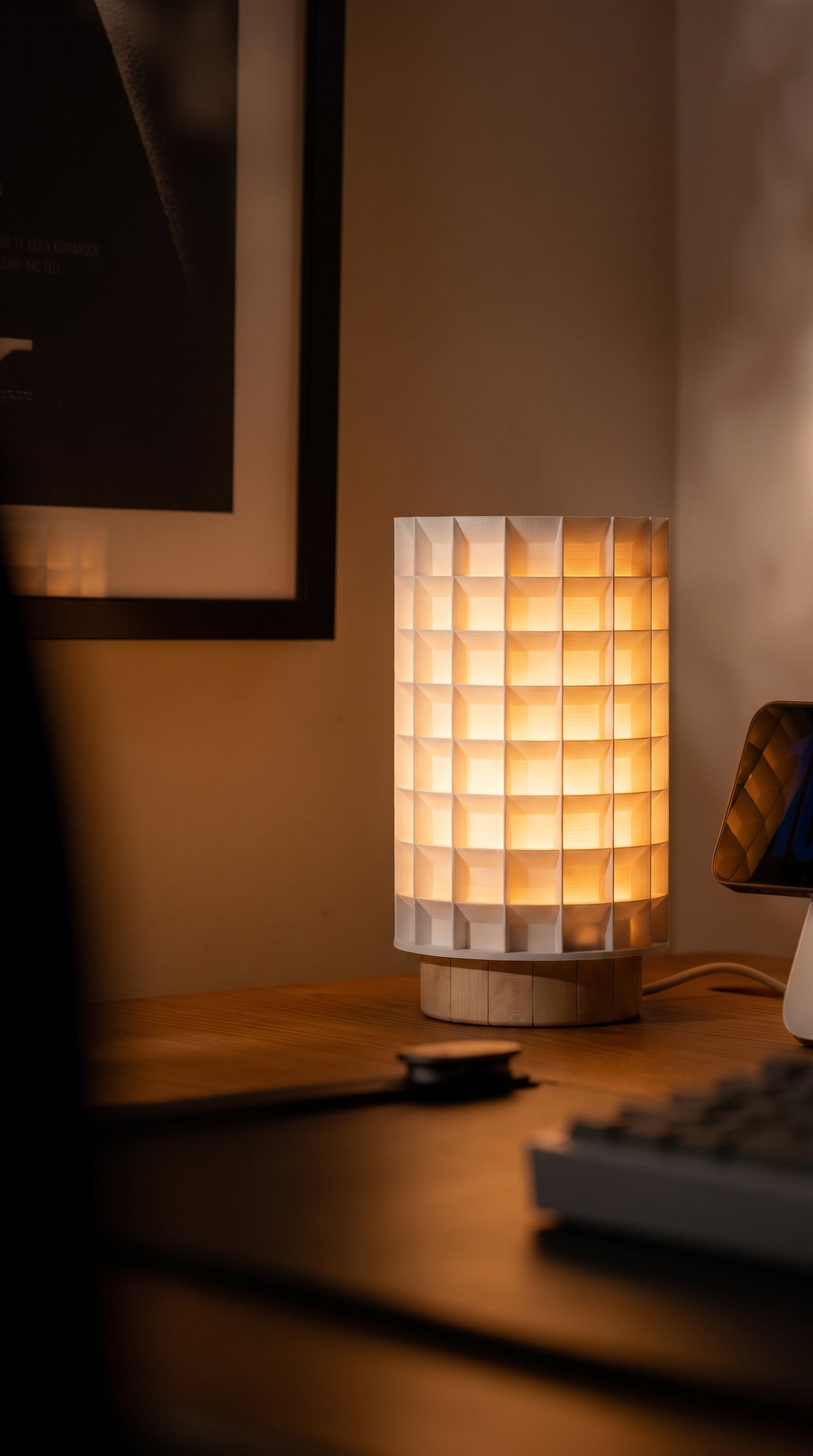 Cork Glow Table Lamp