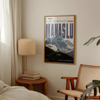 Manaslu mountain art print wall art poster | KOTIKINC — view 3