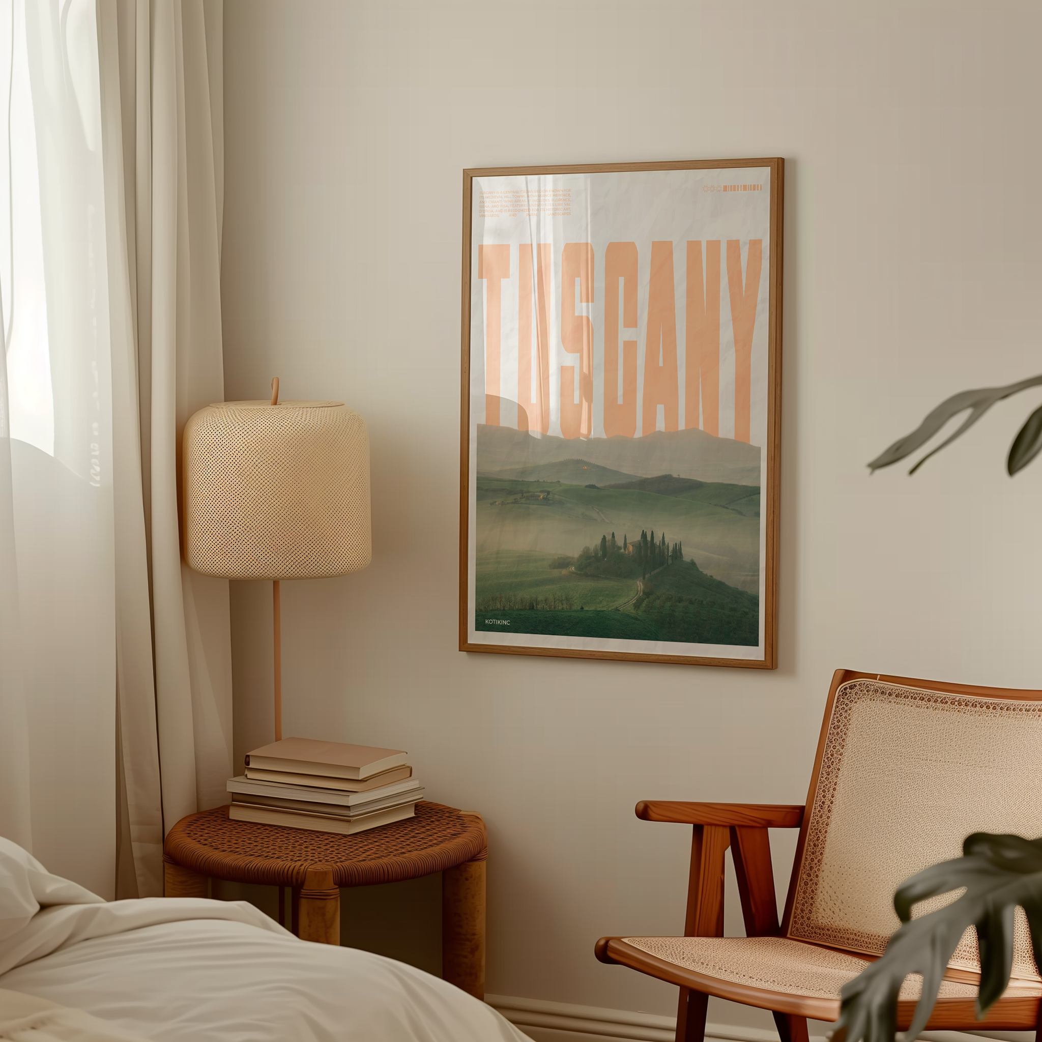 Постер Тоскана