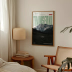 Thamserku mountain art print wall art poster | KOTIKINC — view 2