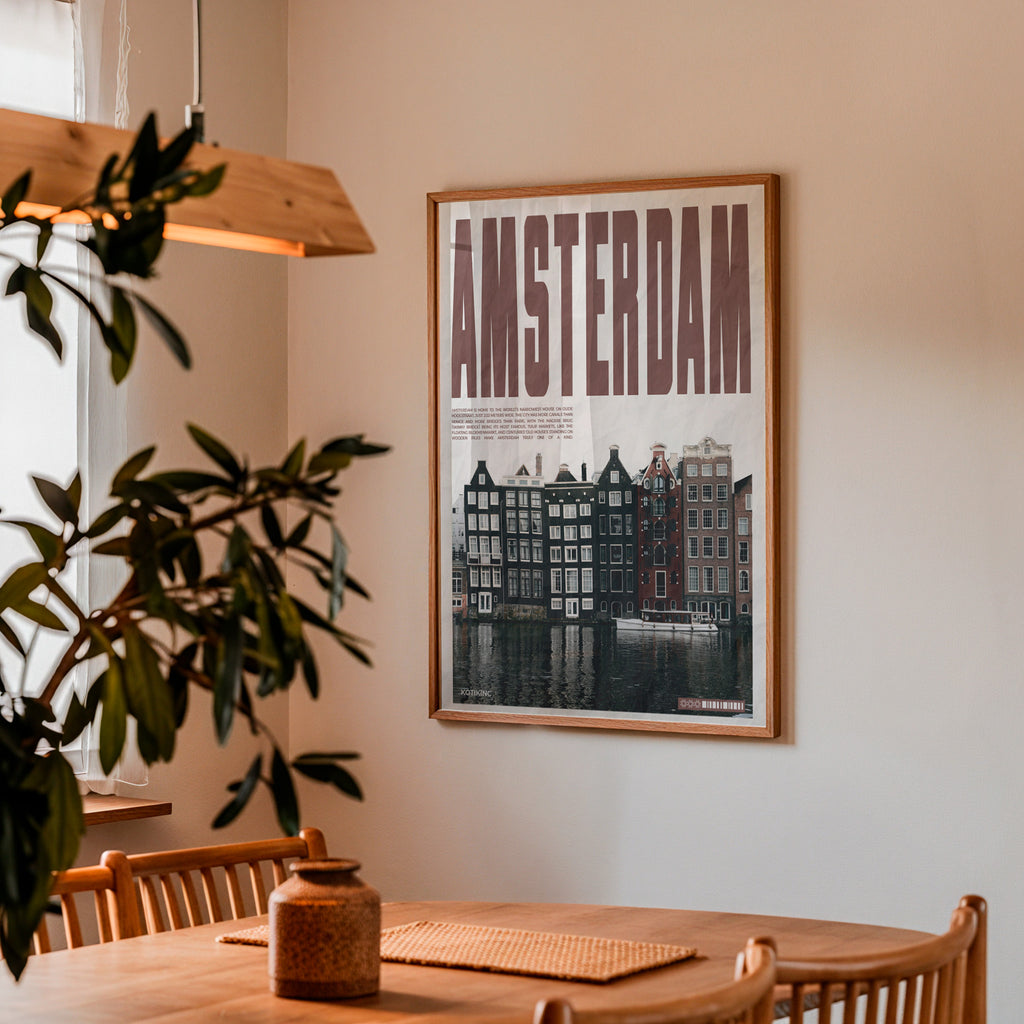 Амстердам art print wall art poster | KOTIKINC — view 2