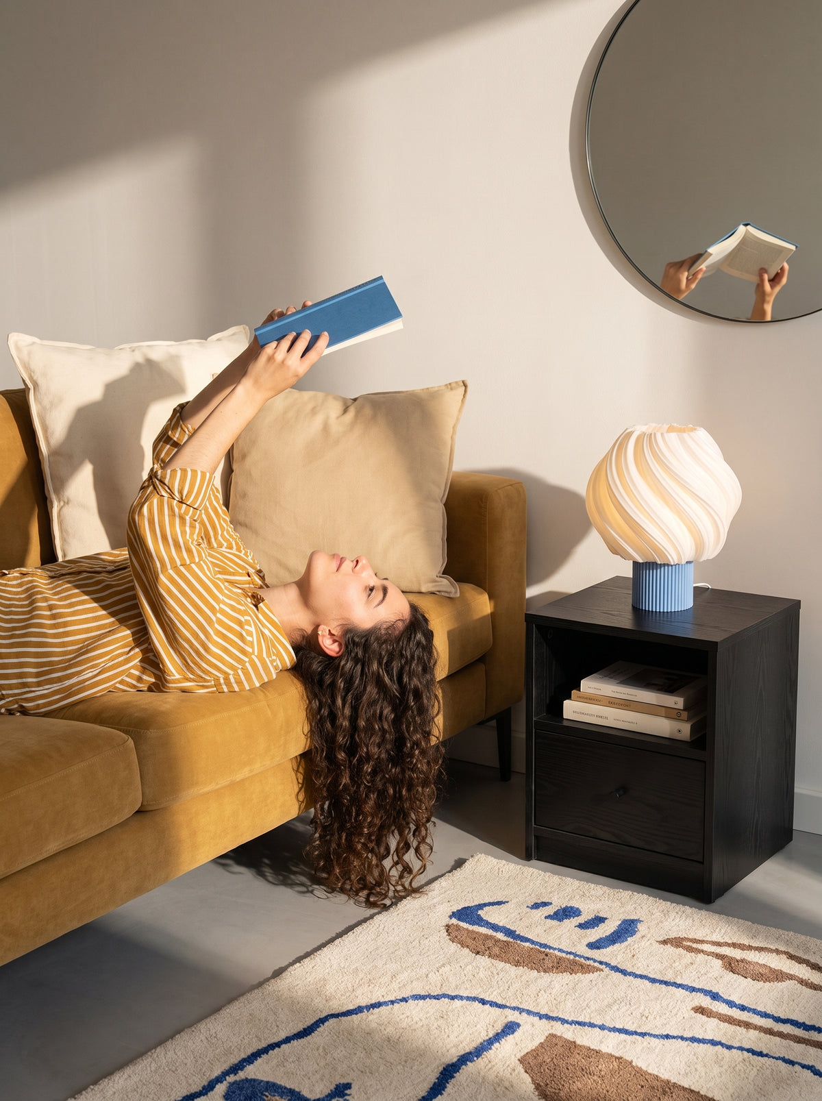 Spiral Glow Table Lamp