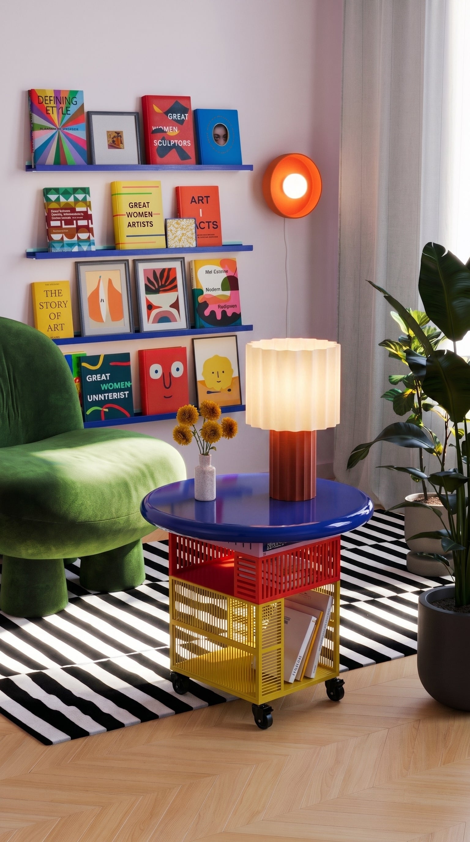 Flor Scalloped  Lamp