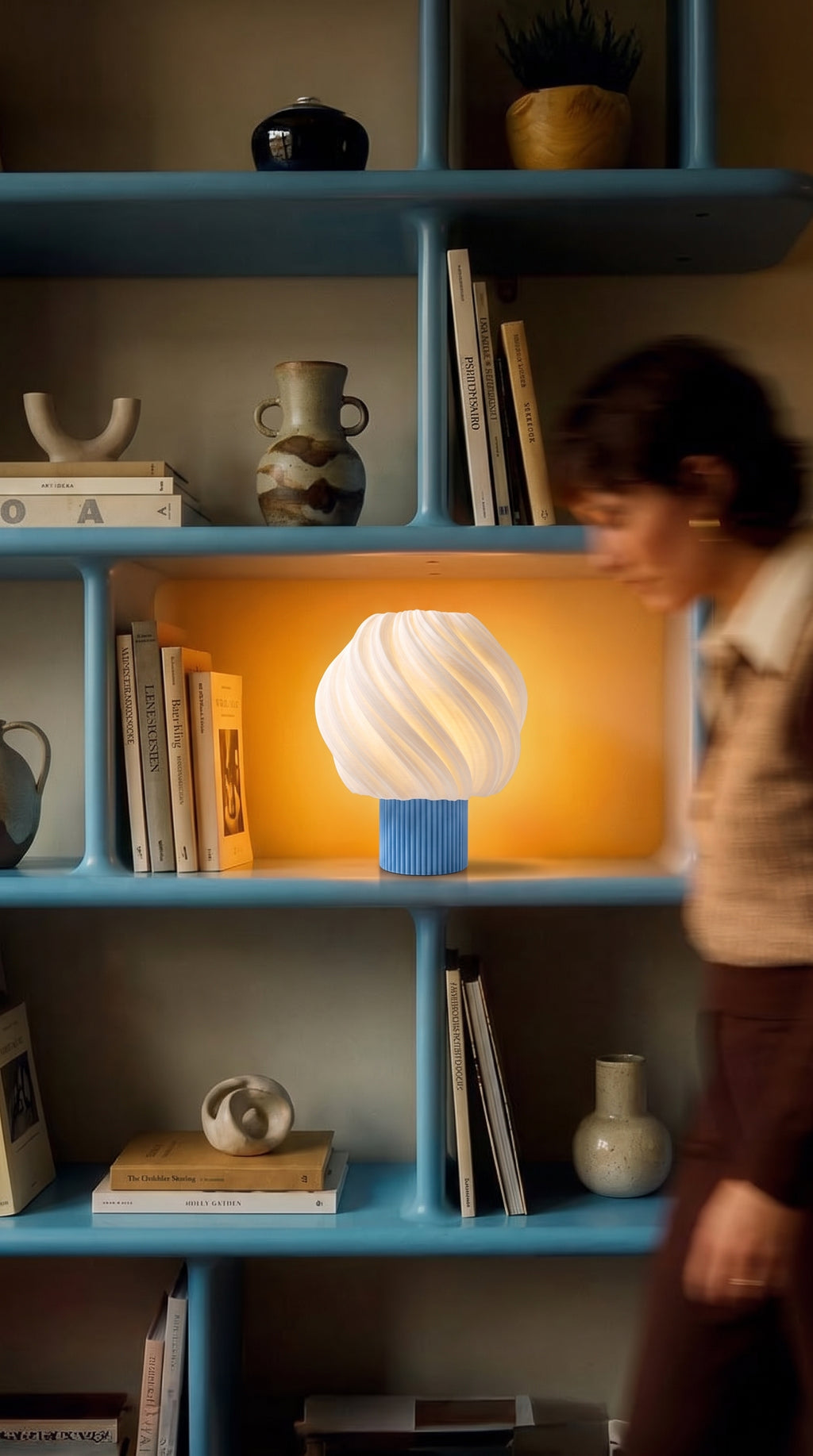 Spiral Glow Table Lamp