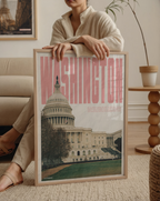 Вашингтон art print wall art poster | KOTIKINC — view 6