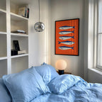 Blue Sardines Poster