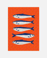 Blue Sardines Poster