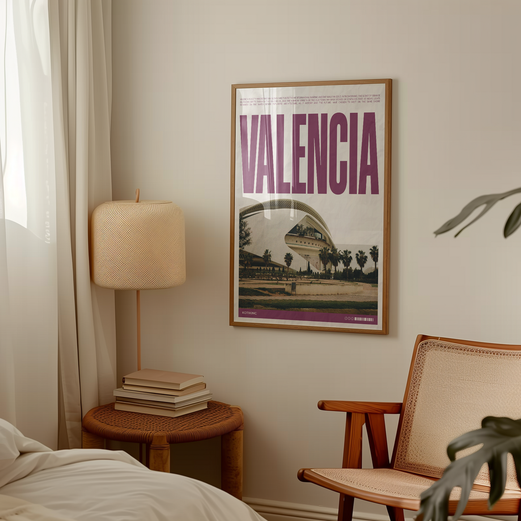 Valencia art print wall art poster | KOTIKINC — view 4