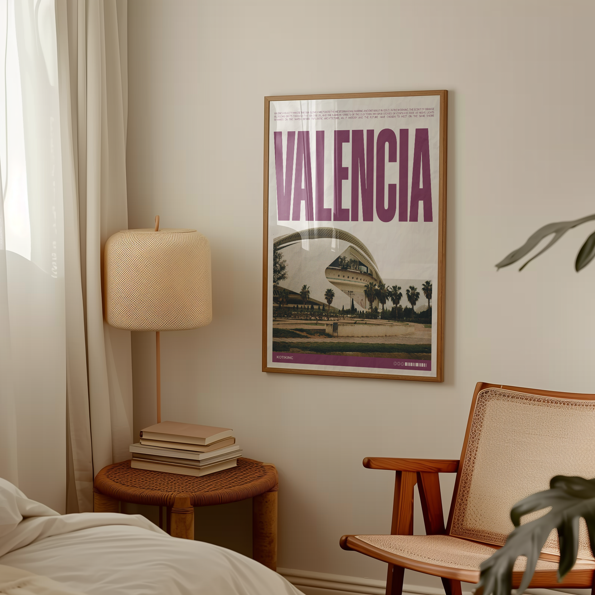 Valencia art print wall art poster | KOTIKINC — view 4