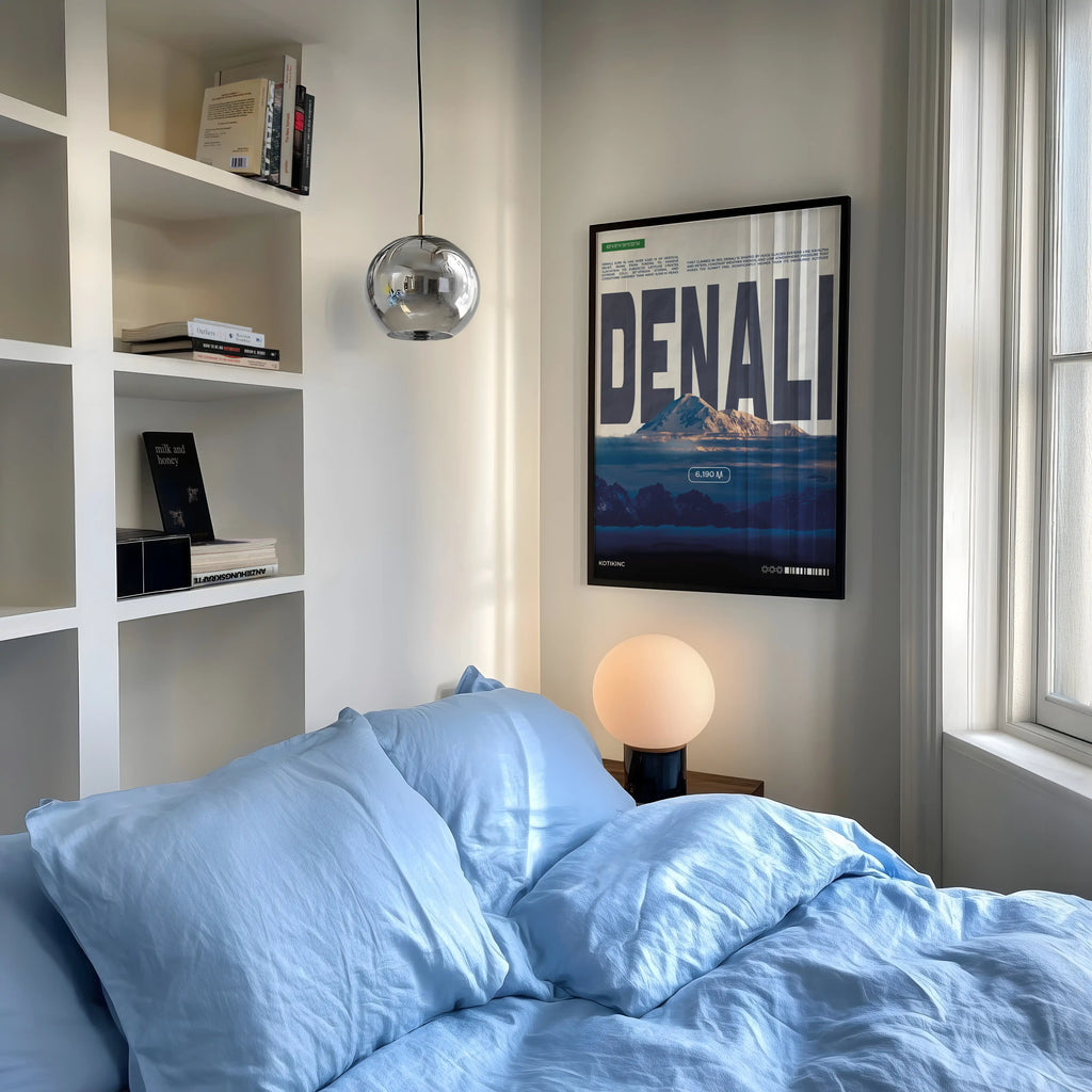 Denali mountain art print wall art poster | KOTIKINC — view 4