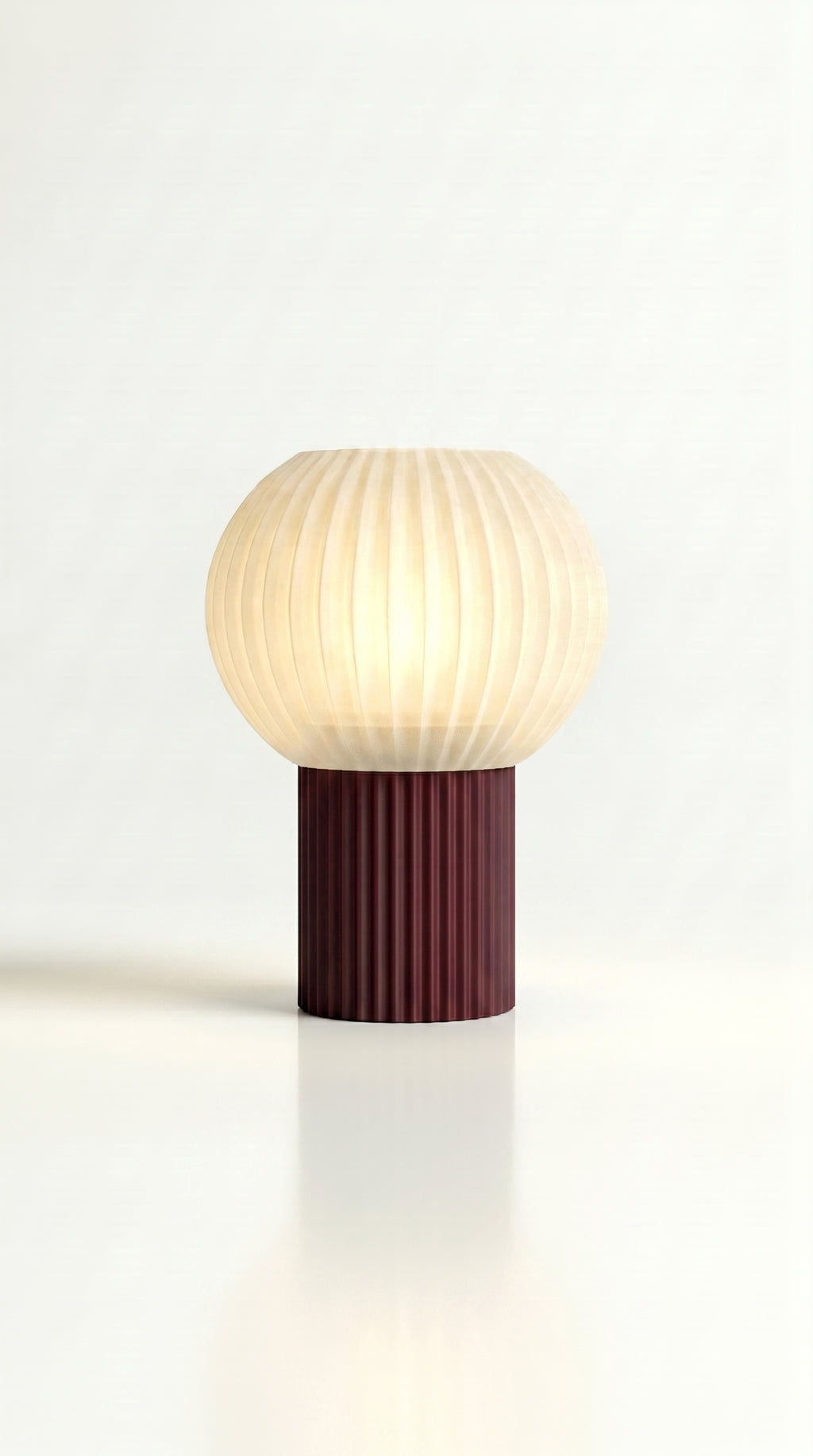Globe Sphere Table Lamp 3D printed