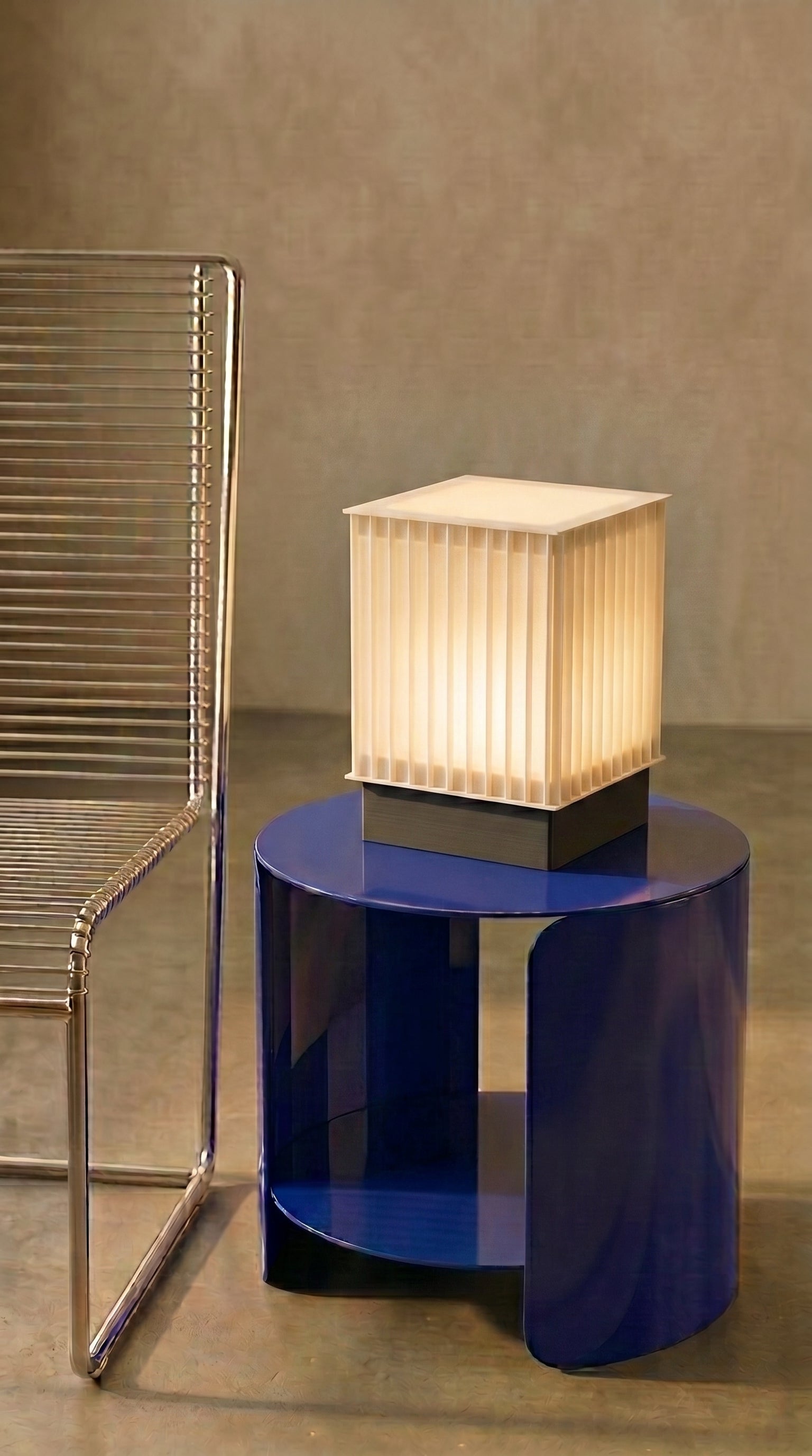 Dice Tall Cube Lamp 3D printed